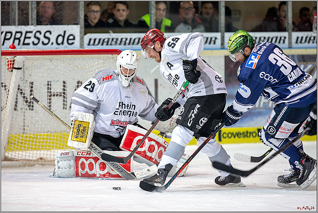 DEL; Iserlohn Roosters - Koelner Haie, 23.11.2018